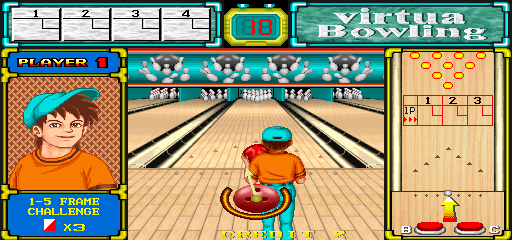 Virtua Bowling (World, V101XCM) Screenshot 1